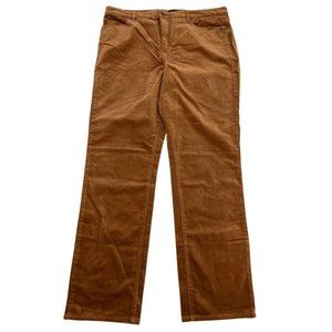 Talbots | Women's Corduroy Straight Leg Pants | Brown | Size 16